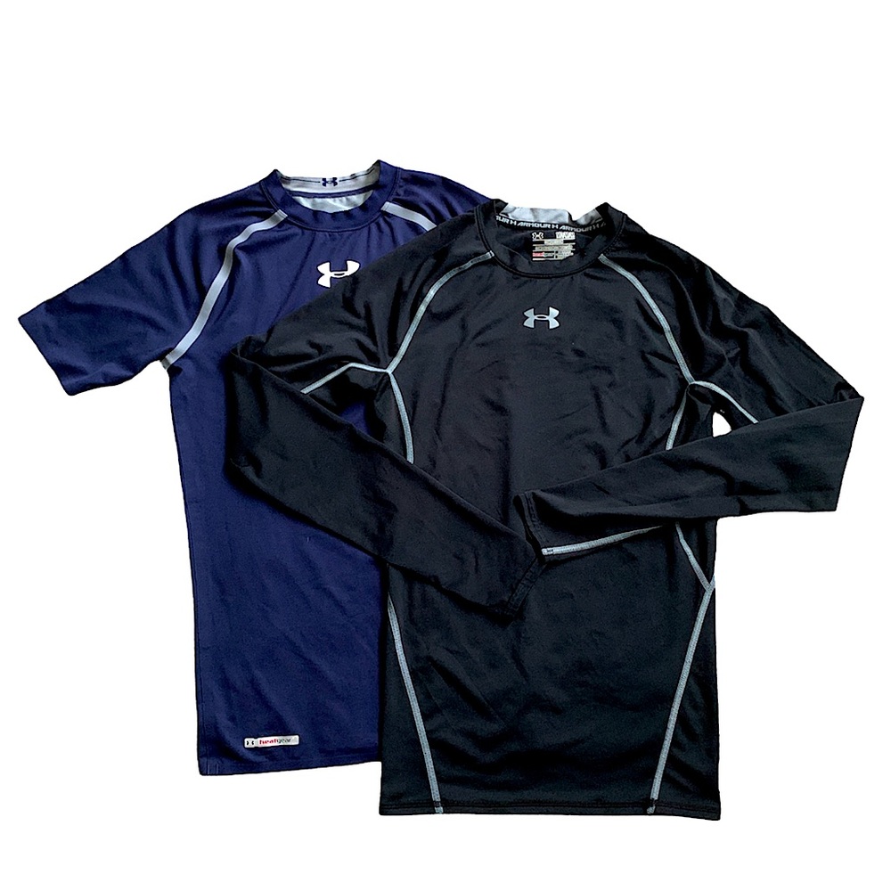 2 Under Armour Compression Gear shirts